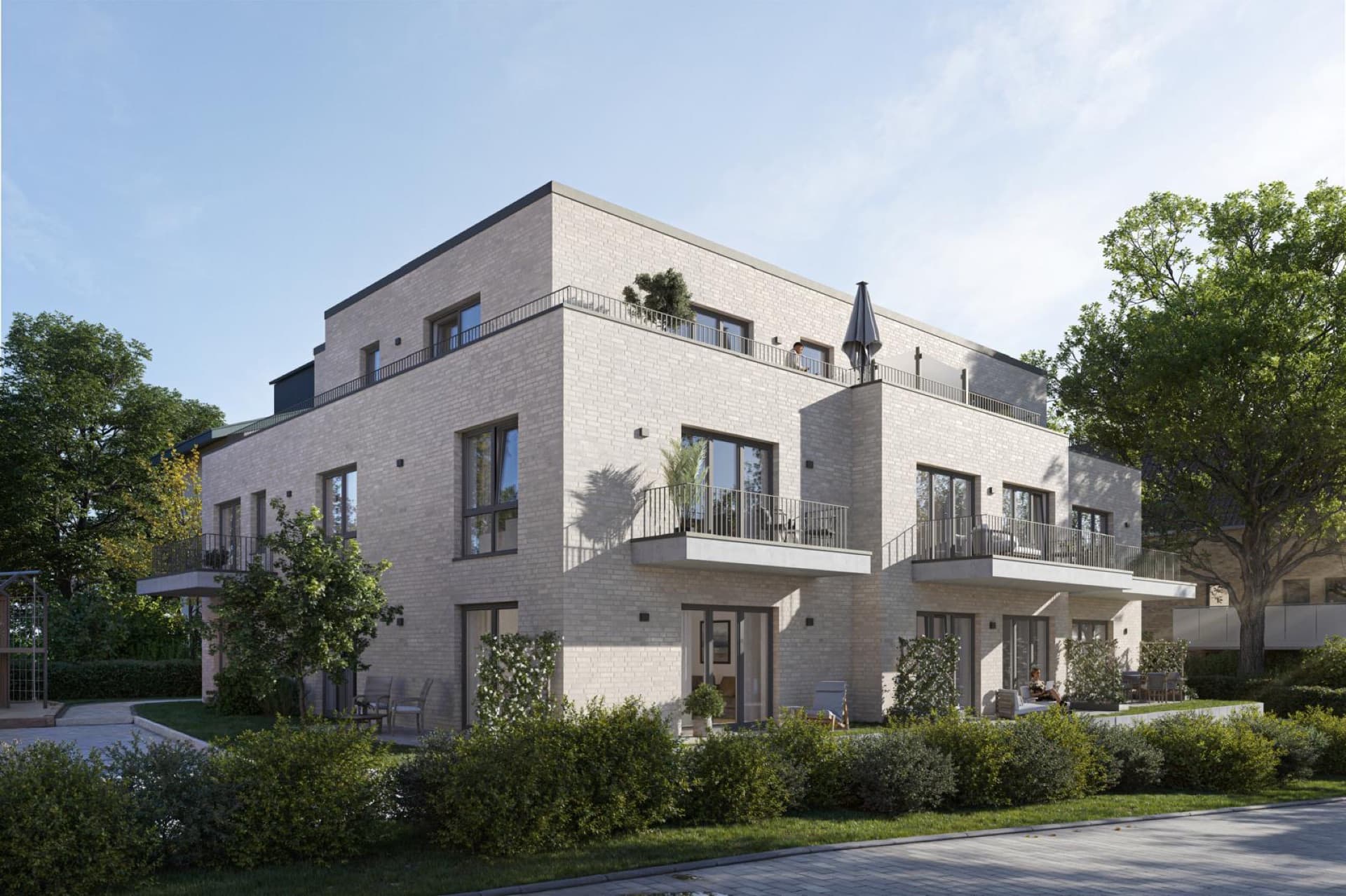 Schlüsselfertiges Bauprojekt der Alfa Projektbau GmbH